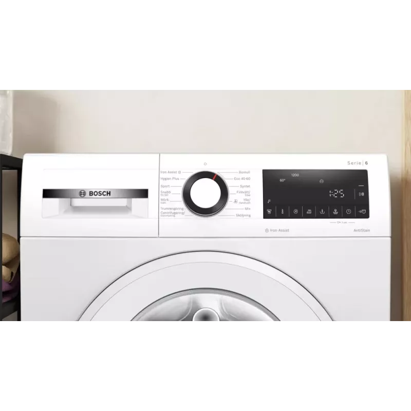 Máquina de lavar roupa Bosch Serie 6 WGG242Z2SN carga frontal 9 kg 1200 rpm branco