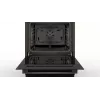 Fogão Bosch Serie 4 HLN39A060U fogão de livre instalação placa elétrica placa de indução por zonas preto