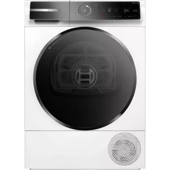 Máquina de secar roupa com bomba de calor Bosch Serie 8 WQB246DASN de livre instalação carga frontal 9 kg branco