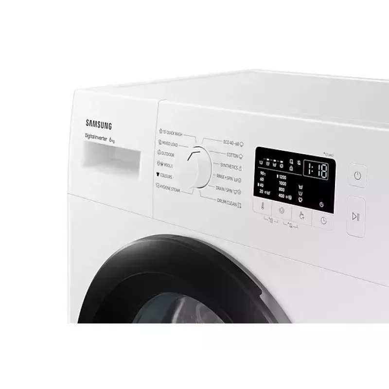 Máquina de lavar roupa Samsung WW60A3120BE/LE carga frontal 6 kg 1200 rpm branco