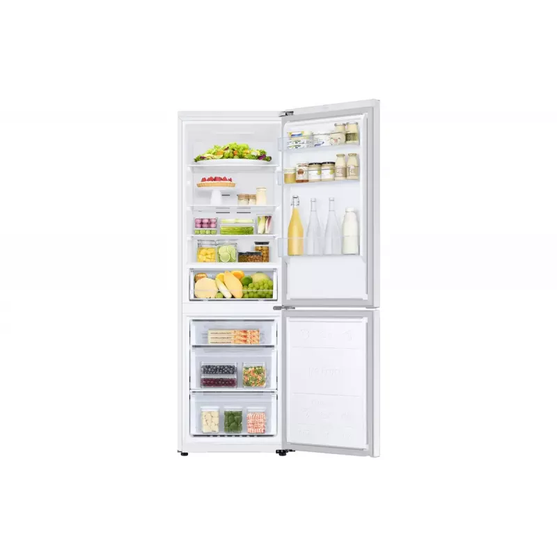 Frigorífico de livre instalação Samsung RB34C670EWW/EF — 344 L de volume total, zona de refrigeração 230 L, zona de congelação 114 L, No Frost, branco