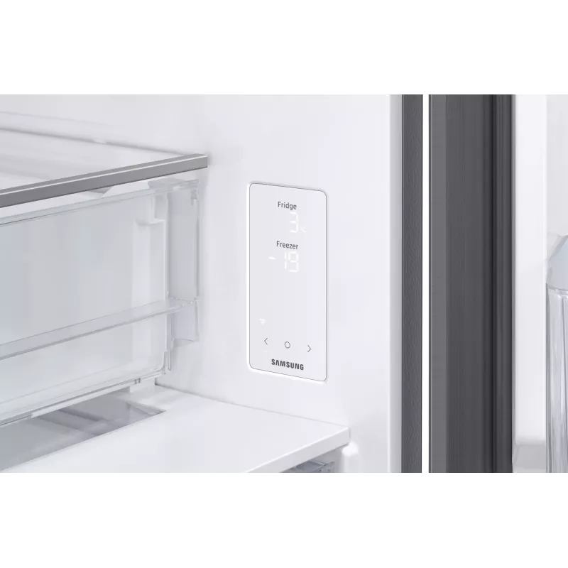 Combinado de frigorífico e congelador Samsung RB53DG703ES9EO de livre instalação 538 L platina, aço inoxidável
