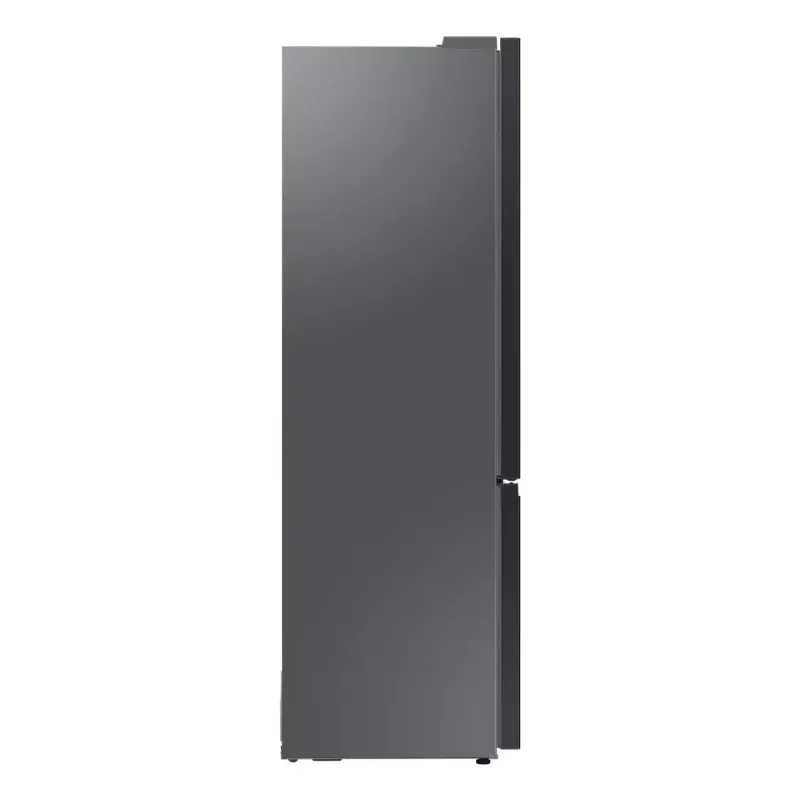 Frigorífico de livre instalação Samsung RB38C6B2E22 com No Frost, abertura da porta à direita, 35 dB, classe de eficiência energética E, capacidade de congelação 8 kg/24h, 4 prateleiras, 2 gavetas de legumes, preto