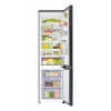 Frigorífico de livre instalação Samsung RB38C6B2E22 com No Frost, abertura da porta à direita, 35 dB, classe de eficiência energética E, capacidade de congelação 8 kg/24h, 4 prateleiras, 2 gavetas de legumes, preto