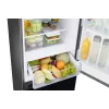 Frigorífico de livre instalação Samsung RB38C6B2E22 com No Frost, abertura da porta à direita, 35 dB, classe de eficiência energética E, capacidade de congelação 8 kg/24h, 4 prateleiras, 2 gavetas de legumes, preto