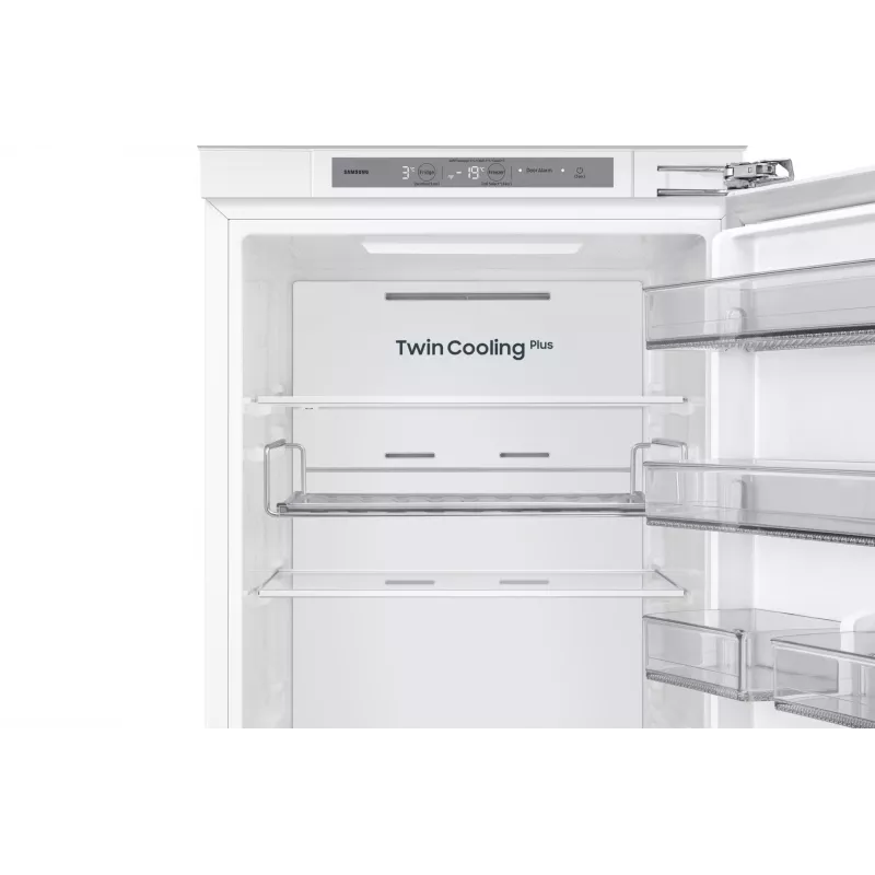 Combinado de frigorífico e congelador Samsung BRB70F30AEF0EO de encastrar 298 L branco