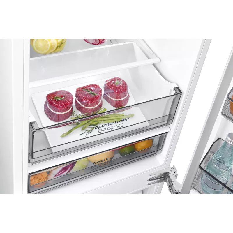 Combinado de frigorífico e congelador Samsung BRB70F30AEF0EO de encastrar 298 L branco