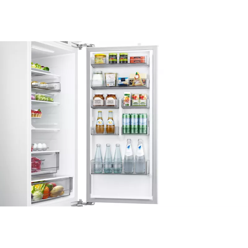 Combinado de frigorífico e congelador Samsung BRB70F30AEF0EO de encastrar 298 L branco
