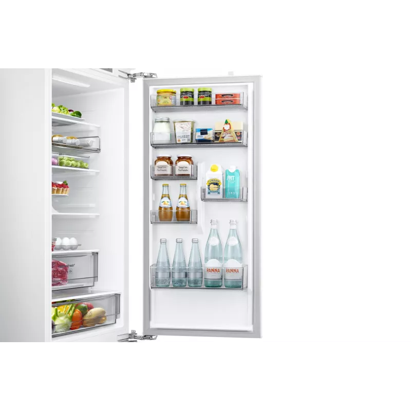 Combinado de frigorífico e congelador Samsung BRB70F30AEF0EO de encastrar 298 L branco