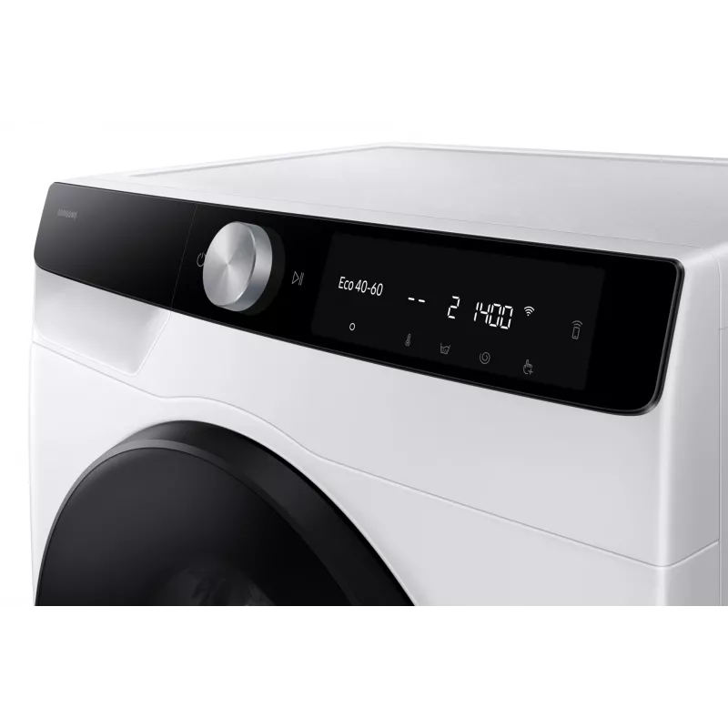 Máquina de lavar e secar roupa Samsung WD90DG6G94BKU4 de livre instalação carga frontal branco