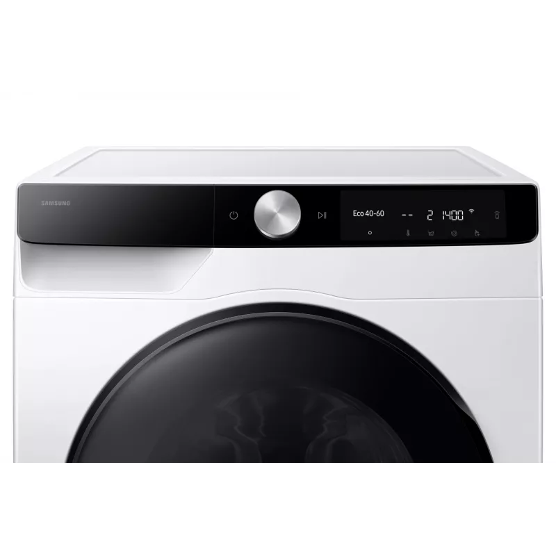 Máquina de lavar e secar roupa Samsung WD90DG6G94BKU4 de livre instalação carga frontal branco