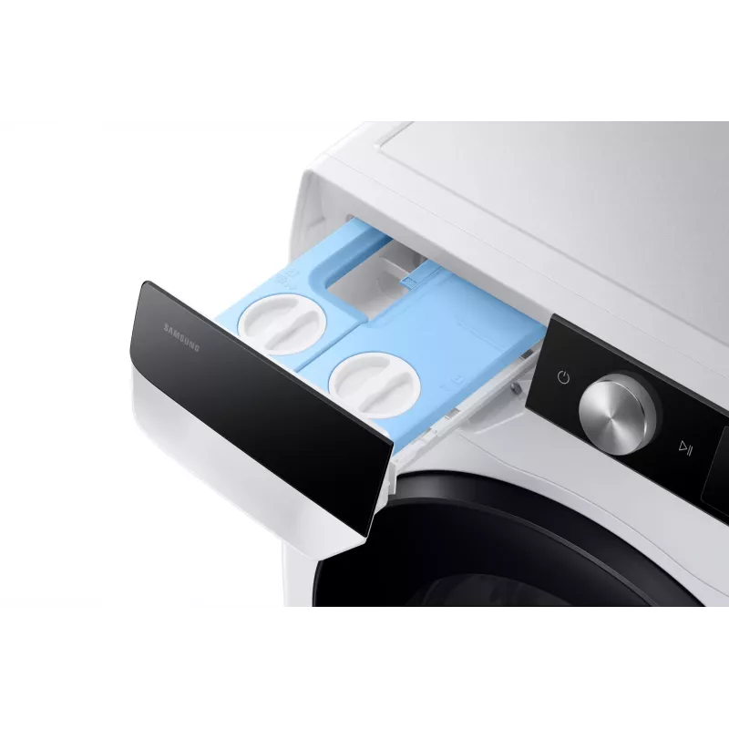Máquina de lavar e secar roupa Samsung WD90DG6G94BKU4 de livre instalação carga frontal branco