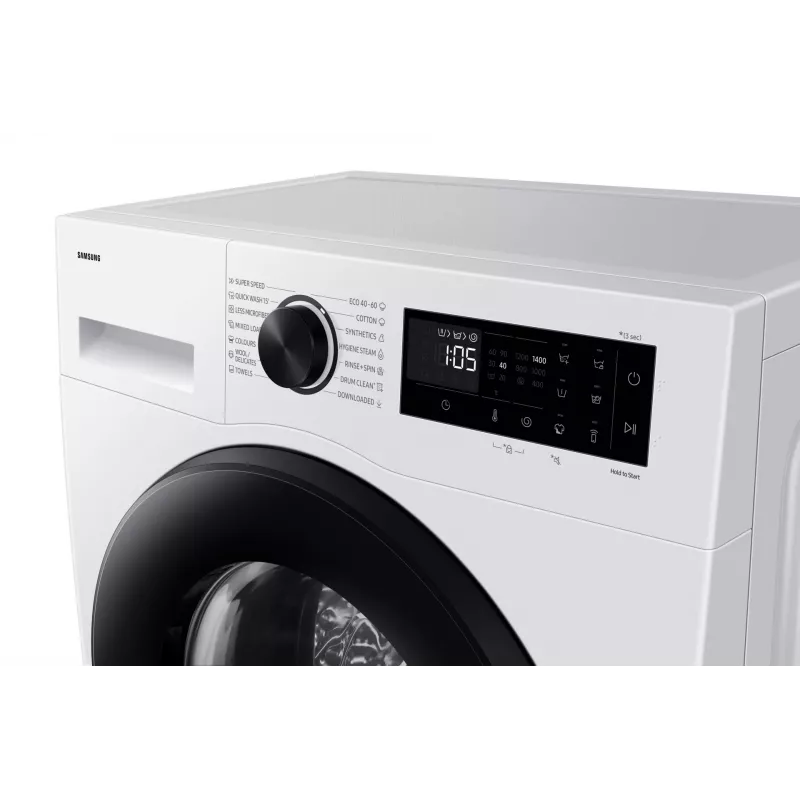 Máquina de lavar roupa Samsung WW90DG5G34AELE carga frontal 9 kg 1400 rpm branco