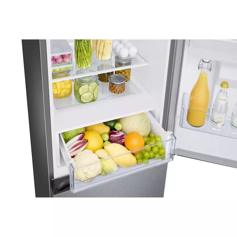 Frigorífico combinado Samsung Series 6 RB34C632ESA/EU Classic com tecnologia SpaceMax™ – prateado