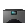 Máquina de lavar e secar roupa Samsung WD18DB8995BZ de instalação livre carregamento frontal aço inoxidável A