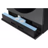 Máquina de lavar e secar roupa Samsung WD18DB8995BZ de instalação livre carregamento frontal aço inoxidável A