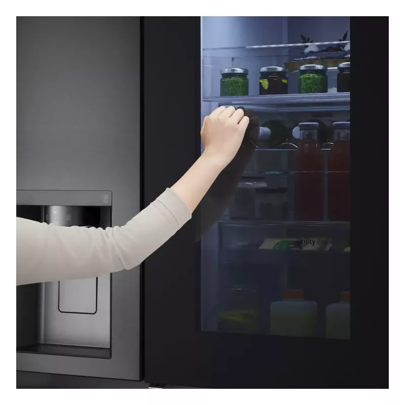 Frigorífico americano LG InstaView™ ThinQ™ GSXV90MCAE 635 L