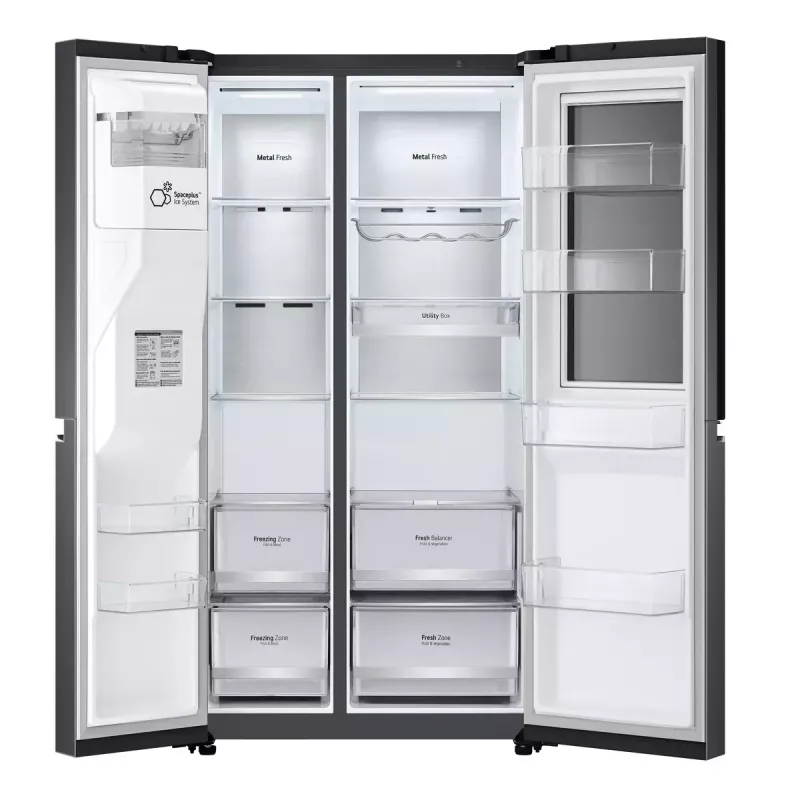 Frigorífico americano LG InstaView™ ThinQ™ GSXV90MCAE 635 L