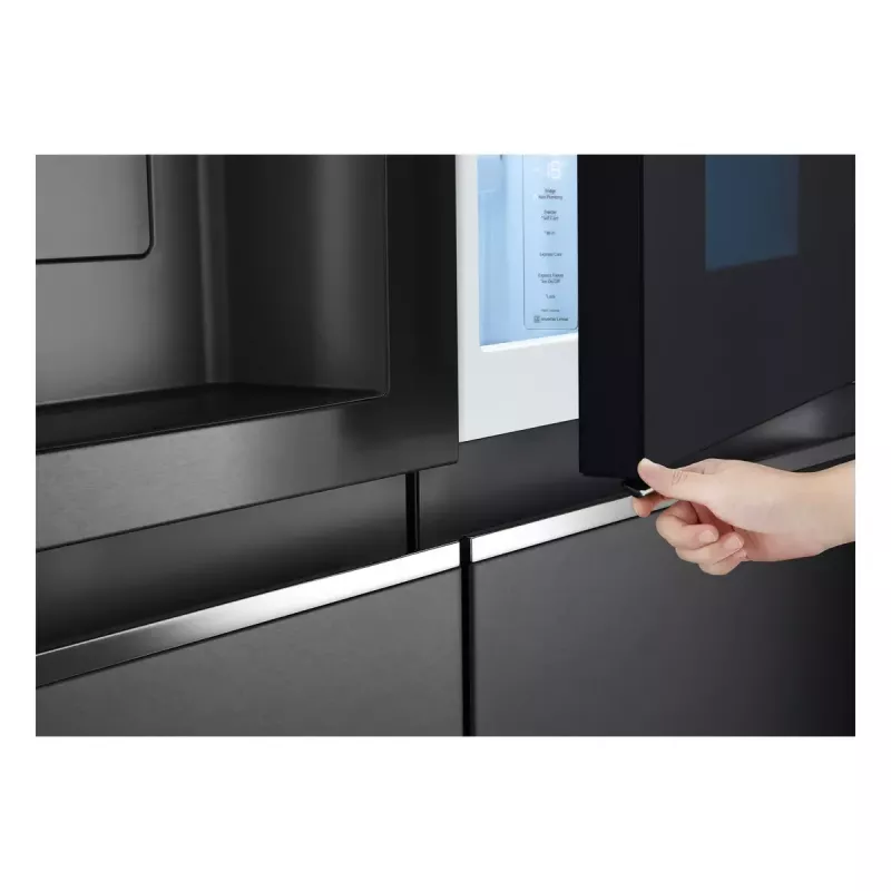 Frigorífico combinado americano LG InstaView™ ThinQ™ GSXV91MCAE 635 L