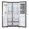 Frigorífico combinado americano LG InstaView™ ThinQ™ GSXV91MCAE 635 L