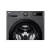 Máquina de lavar roupa LG F4WR510SBM de carregamento frontal 10 kg 1360 rpm preto