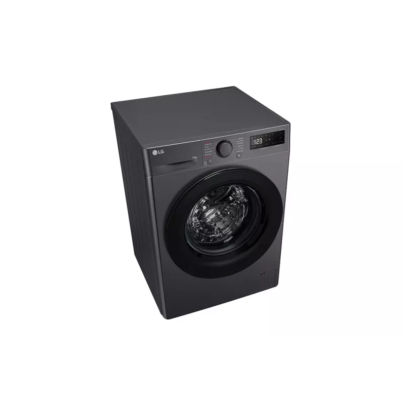 Máquina de lavar roupa LG F4WR510SBM de carregamento frontal 10 kg 1360 rpm preto