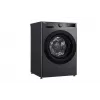 Máquina de lavar roupa LG F4WR510SBM de carregamento frontal 10 kg 1360 rpm preto