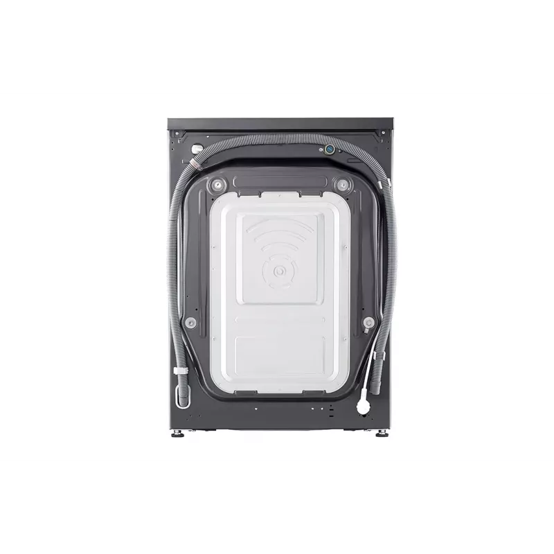 Máquina de lavar roupa LG F4WR510SBM de carregamento frontal 10 kg 1360 rpm preto