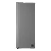 Frigorífico side-by-side LG GSLC41PYPE, 641 L total, zona de refrigeração 420 L / zona de congelação 221 L, de instalação livre, prateado