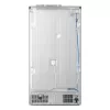 Frigorífico side-by-side LG GSLC41PYPE, 641 L total, zona de refrigeração 420 L / zona de congelação 221 L, de instalação livre, prateado
