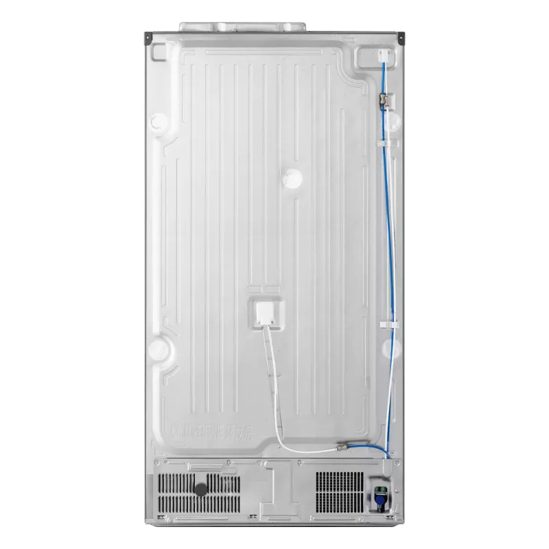 Frigorífico side-by-side LG GSLC41PYPE, 641 L total, zona de refrigeração 420 L / zona de congelação 221 L, de instalação livre, prateado