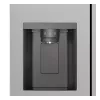 Frigorífico side-by-side LG GSLC41PYPE, 641 L total, zona de refrigeração 420 L / zona de congelação 221 L, de instalação livre, prateado