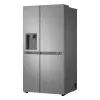 Frigorífico side-by-side LG GSLC41PYPE, 641 L total, zona de refrigeração 420 L / zona de congelação 221 L, de instalação livre, prateado