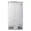 Frigorífico side-by-side LG GSLC41PYPE, 641 L total, zona de refrigeração 420 L / zona de congelação 221 L, de instalação livre, prateado