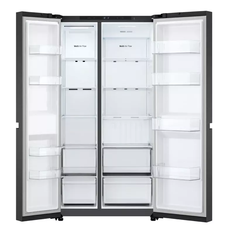 Frigorífico side-by-side LG GSBC40EPPE de instalação livre 664 L E preto