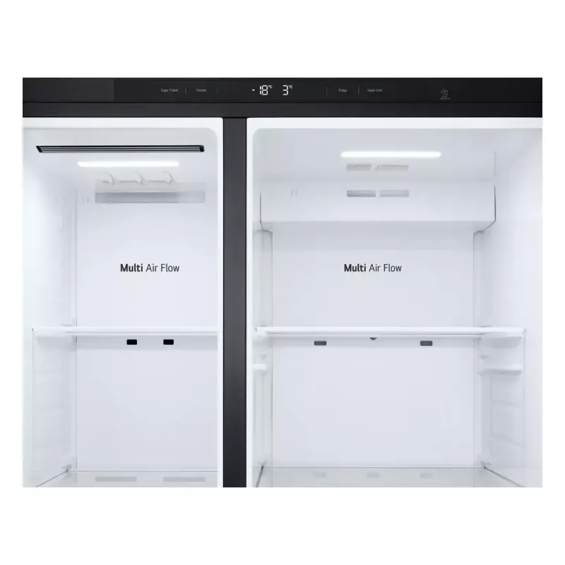 Frigorífico side-by-side LG GSBC40EPPE de instalação livre 664 L E preto