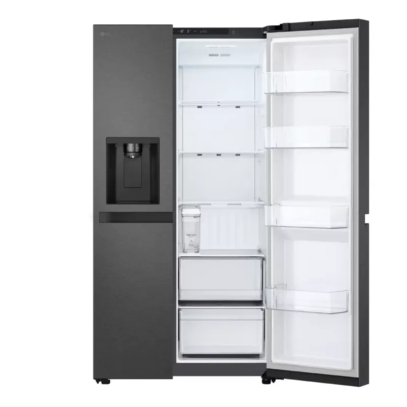 Frigorífico side-by-side LG GSLC41EPPE de instalação livre 641 L preto