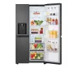 Frigorífico side-by-side LG GSLC41EPPE de instalação livre 641 L preto