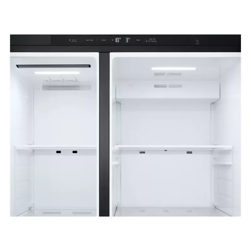 Frigorífico side-by-side LG GSLC41EPPE de instalação livre 641 L preto