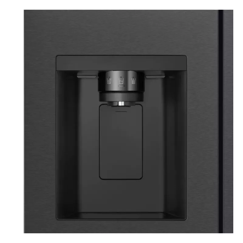 Frigorífico side-by-side LG GSLC41EPPE de instalação livre 641 L preto