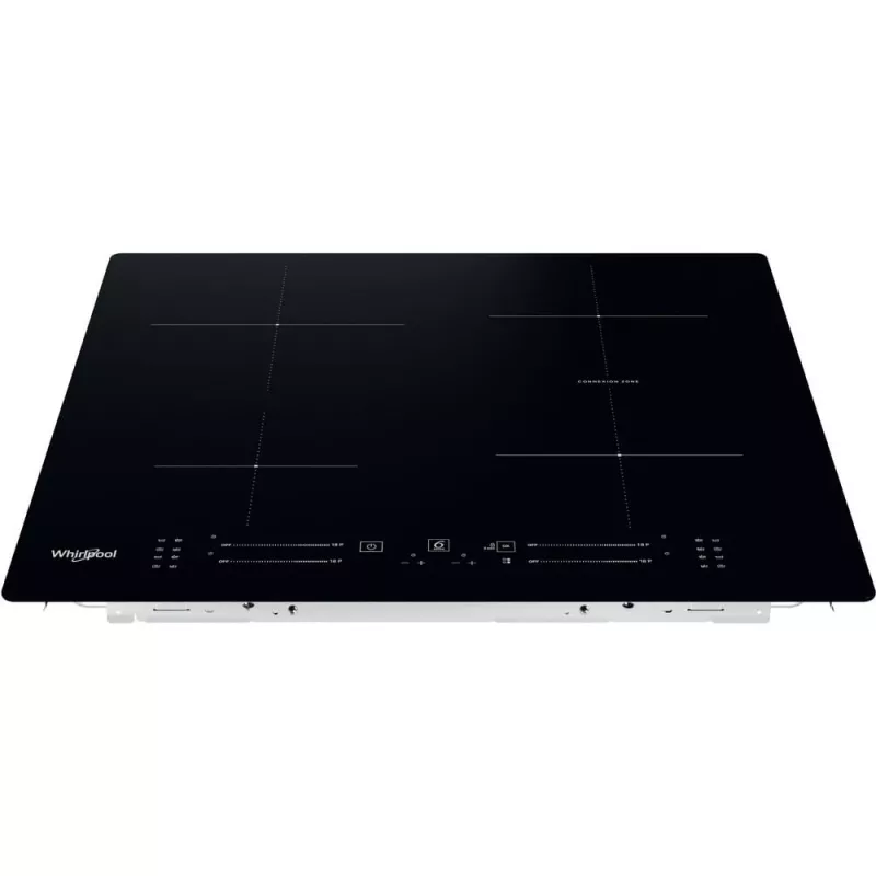 Placa de indução por zonas Whirlpool WB S2560 NE preto encastrável 59 cm 4 zona(s)