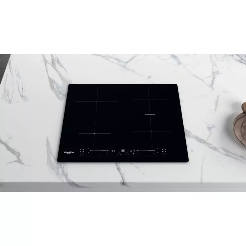 Placa de indução por zonas Whirlpool WB S2560 NE preto encastrável 59 cm 4 zona(s)