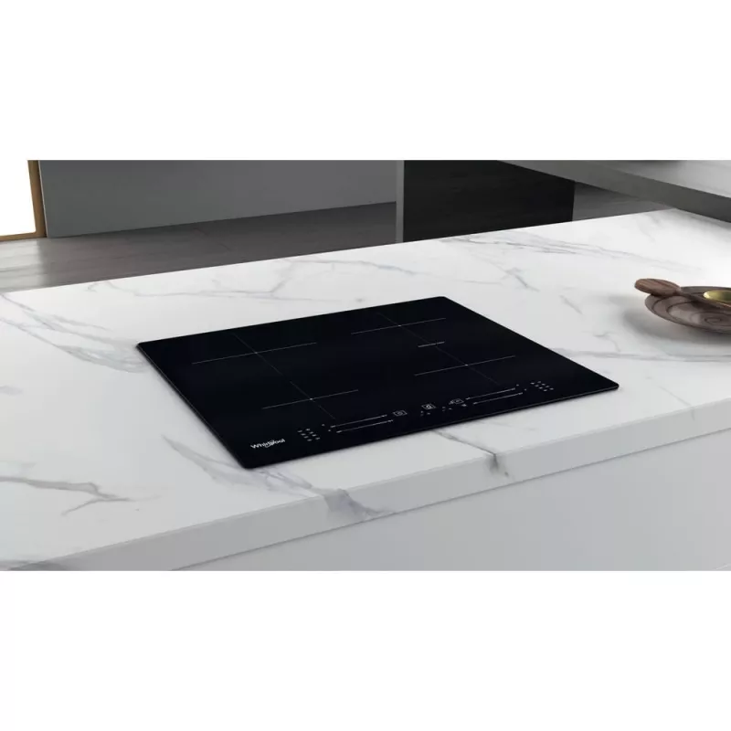 Placa de indução por zonas Whirlpool WB S2560 NE preto encastrável 59 cm 4 zona(s)