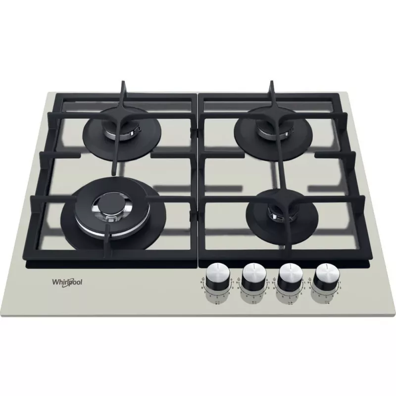 Fogão a gás encastrável Whirlpool AKTL 629/S prateado 4 zona(s)