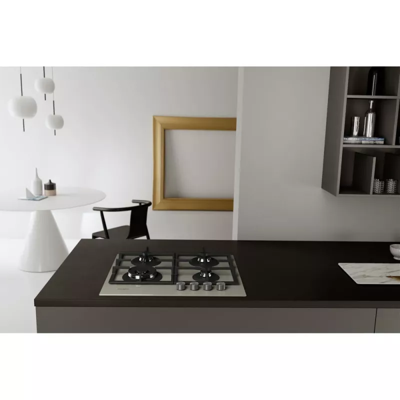 Fogão a gás encastrável Whirlpool AKTL 629/S prateado 4 zona(s)