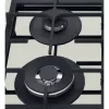 Fogão a gás encastrável Whirlpool AKTL 629/S prateado 4 zona(s)