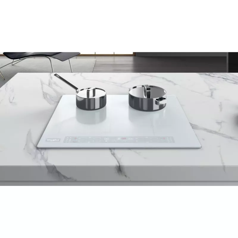 Placa de indução Whirlpool WL B4560 NE/W branco encastrável 59 cm 4 zona(s)