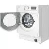 Whirlpool BI WMWG 71483E EU N máquina de lavar roupa totalmente integrável, 7 kg, 1400 rpm, classe energética D, branca