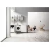 Whirlpool BI WMWG 71483E EU N máquina de lavar roupa totalmente integrável, 7 kg, 1400 rpm, classe energética D, branca
