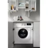 Whirlpool BI WMWG 71483E EU N máquina de lavar roupa totalmente integrável, 7 kg, 1400 rpm, classe energética D, branca